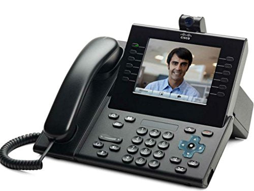 Cisco Unified IP Phone 9951 Slimline - IP video phone - SIP - multiline - charcoal grey