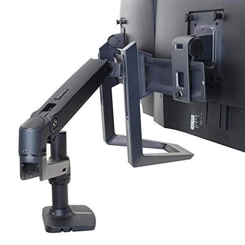 Ergotron LX Dual Direct Handle Kit - Mounting component (handle, mounting hardware) - black