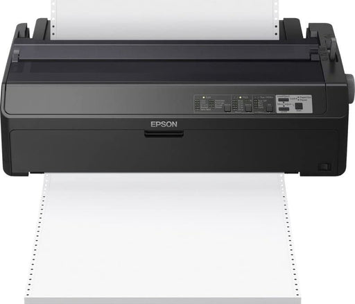 Epson LQ 2090IIN - Printer - B/W - dot-matrix - Roll (21.6 cm), 406.4 mm (width), 420 x 364 mm - 360 x 180 dpi - 24 pin - up to 584 char/sec - parallel, USB 2.0, LAN