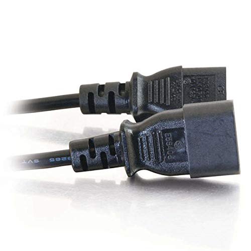 C2G 1.8m 14 AWG Computer Power Extension Cord (IEC320 C13- IEC320 C14)
