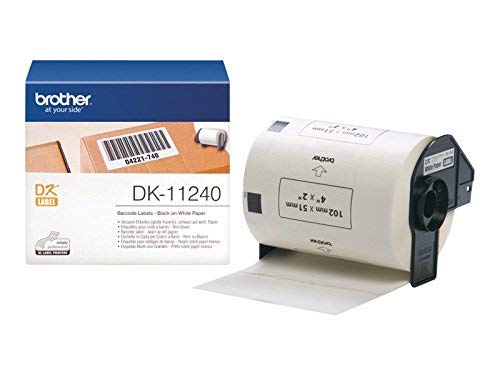Brother DK-11240 - Black on white - 51 x 102 mm 600 label(s) shipping labels - for Brother QL-1050, QL-1050N, QL-550
