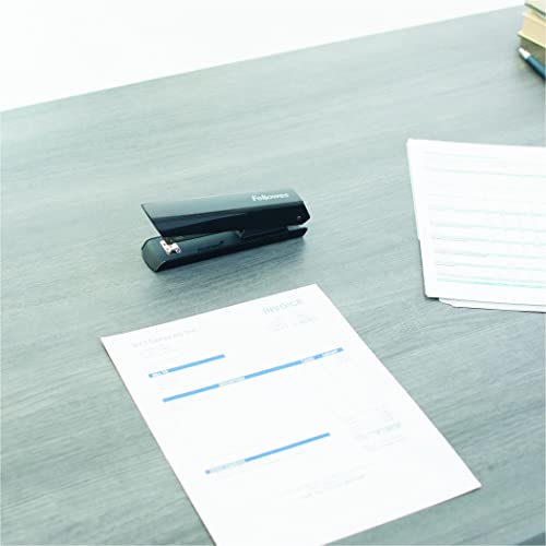 Fellowes LX820 Full Strip Stapler Black 5012801