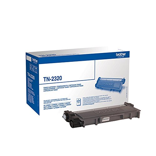 Best Value Brother TN-2320 Toner Cartridge, High Yield, Black, Brother Genuine Supplies