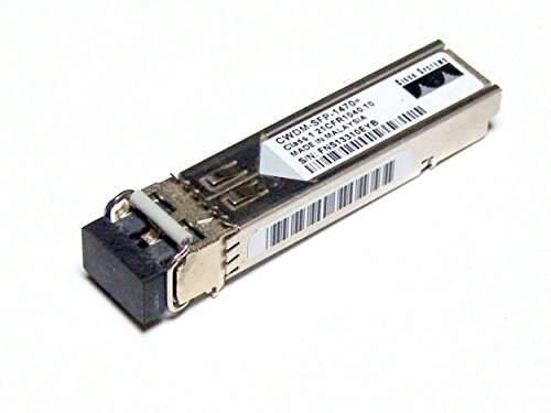 Cisco CWDM SFP - SFP (mini-GBIC) transceiver module - GigE, 2Gb Fibre Channel - CWDM - LC/PC single-mode - 1470 nm - for Cisco 38XX, 38XX V3PN, 7301, 7301 VAM2+, Catalyst 29XX, 3560, 3750, 4948, ME 4924, 6524