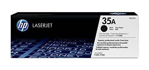 HP 35A - CB435A - 1 x Black - Toner cartridge - For LaserJet P1005, P1006, P1007, P1008