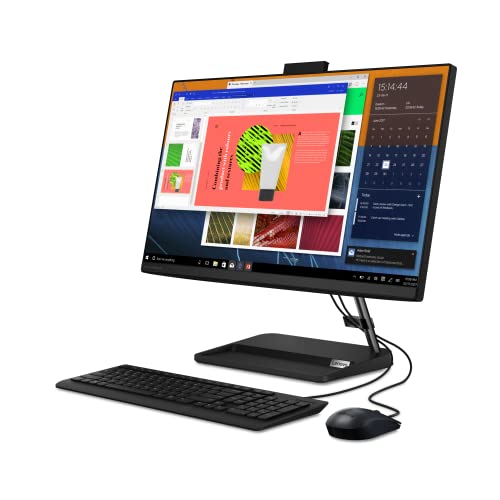 Lenovo IdeaCentre AIO 3 24ADA6 F0FX - All-in-one - with stand - Ryzen 3 3250U / 2.6 GHz - RAM 4 GB - SSD 256 GB - NVMe - Radeon Graphics - GigE - WLAN: 802.11a/b/g/n/ac, Bluetooth 5.0 - Win 11 Home - monitor: LED 23.8" 1920 x 1080 (Full HD) - keyboard: UK - black - TopSeller