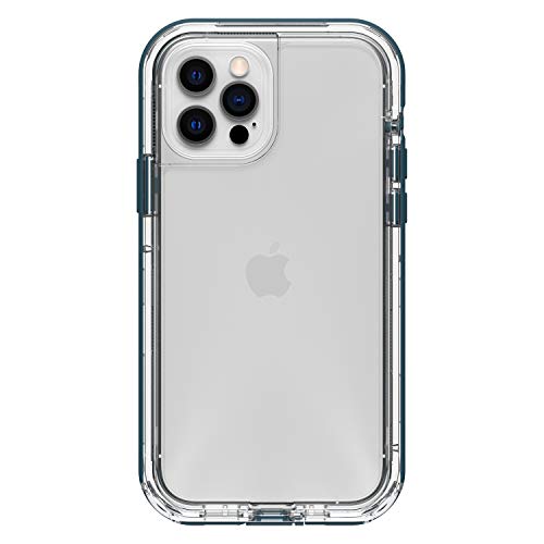 LifeProof N╦XT - Back cover for mobile phone - clear lake - for Apple iPhone 12, 12 Pro