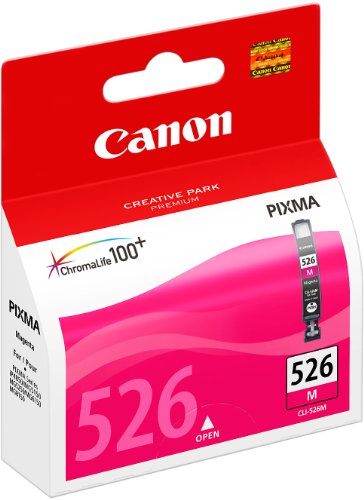 Canon CLI-526 M - 4542B006 - 1 x Magenta - Blister with security - Ink tank - For PIXMA iP4950,iX6550,MG5350,MG6150,MG6250,MG8150,MG8250,MX715,MX885,MX892,MX895
