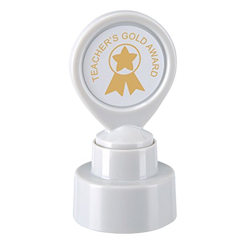 Best Value COLOP"Teachers Gold Award" Motivational Stamp