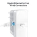 TP-Link TL-WPA7617 V1 - Powerline adapter - GigE, HomePlug AV (HPAV), HomePlug AV (HPAV) 2.0, IEEE 1901 - 802.11a/b/g/n/ac - Dual Band - wall-pluggable