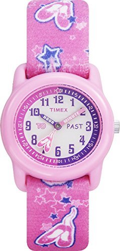 Best Value Timex Kid's Analog 29 mm Elastic Fabric Strap Watch T7B151
