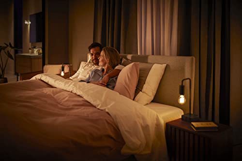 Philips Hue White ambiance - LED filament light bulb - shape: A60 - clear finish - E27 - 7 W (equivalent 40 W) - class G - warm to cool white light - 2200-4500 K
