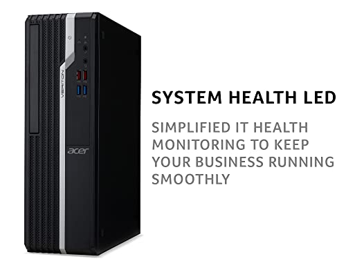 Acer Veriton X2 VX2680G - SFF - Core i5 11400 / 2.6 GHz - RAM 8 GB - SSD 256 GB - DVD-Writer - UHD Graphics 730 - GigE - Win 10 Pro 64-bit - monitor: none