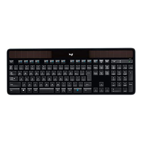 Logitech Wireless Solar K750 - Keyboard - wireless - 2.4 GHz - Nordic
