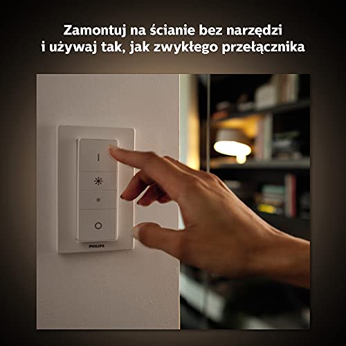 Philips Hue White ambiance Being - Ceiling lamp - LED - 22.5 W (equivalent 204 W) - class F - warm to cool white light - 2200-6500 K - black