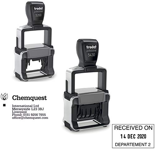 Best Value Trodat Swop Pads 6/50 Replacement Ink Pads - Black