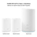 HUAWEI WiFi Q2 Pro (1 Base + 2 Satellites) , Whole Home Wi-Fi Mesh System, Gigabit Powerline Communication, Plug and Play, Seamless Roaming, Wi-Fi Everywhere