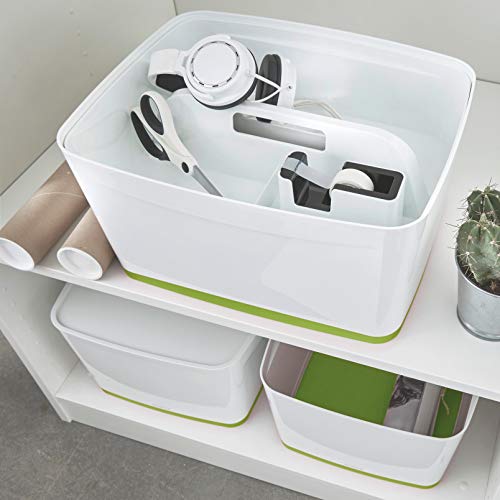 Leitz Mybox Large With Lid Wow White Green Dd