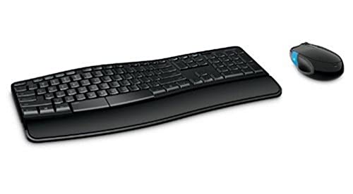 Microsoft Sculpt Comfort Desktop - Keyboard and mouse set - wireless - 2.4 GHz - French