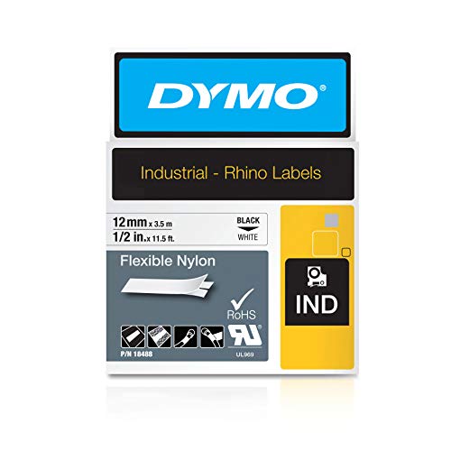 DYMO Ribbon RhinoPro/12mm x 3.5m Black&White