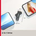 SanDisk iXpand Luxe - USB flash drive - 256 GB - USB-C / Lightning