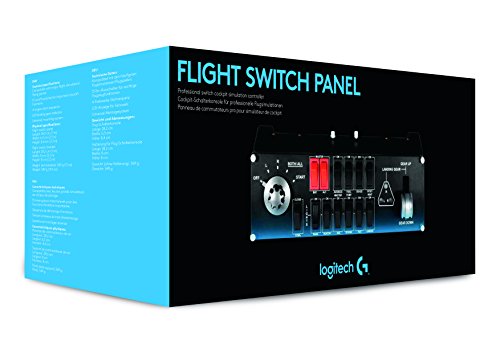 Logitech Flight Switch Panel - Flight simulator instrument panel - wired - for PC