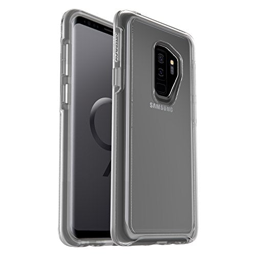 OtterBox Symmetry Series - Back cover for mobile phone - polycarbonate, synthetic rubber - clear - for Samsung Galaxy S9+