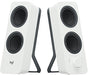 Logitech Z207 - Speakers - for PC - 2.0-channel - wireless - Bluetooth - 5 Watt (Total) - white
