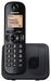Best Value Panasonic KX-TGC210EB Cordless Dect Single Phone with Call Blocking - Black