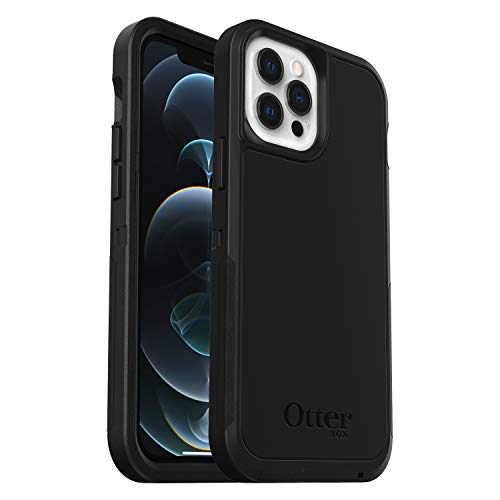 OtterBox Defender Series XT with MagSafe - Back cover for mobile phone - polycarbonate, synthetic rubber - black - for Apple iPhone 12 Pro Max