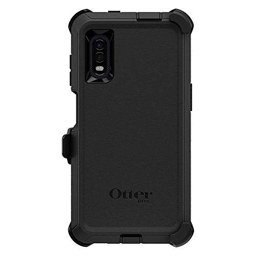 OtterBox Defender Series Galaxy XCover Pro - Back cover for mobile phone - rugged - polycarbonate, synthetic rubber - black - for Samsung Galaxy Xcover Pro