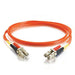 C2G Low-Smoke Zero-Halogen - Patch cable - LC multi-mode (M) to LC multi-mode (M) - 3 m - fibre optic - 62.5 / 125 micron - orange