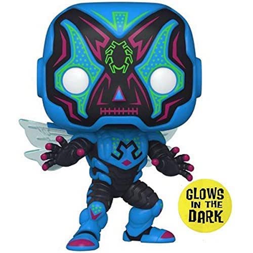 Funko POP! Heroes: DC Super Heroes - Blue Beetle (Dia De Los)(Glow in the Dark)(Spe. Ed.) - 410 //59898