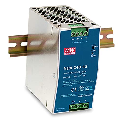 D-Link DIS N240-48 - Power supply (DIN rail mountable) - 240 Watt - for DIS 100G-5PSW
