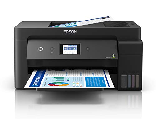Epson EcoTank ET-15000 - Multifunction printer - colour - ink-jet - A3/Ledger (297 x 432 mm) (original) - A3/Ledger (media) - up to 11.5 ppm (copying) - up to 17 ppm (printing) - 270 sheets - 33.6 Kbps - USB 2.0, LAN, Wi-Fi