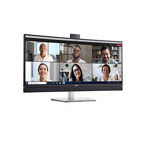Dell C3422WE - LED monitor - curved - 34.14" (34.14" viewable) - 3440 x 1440 UWQHD @ 60 Hz - IPS - 300 cd/m - 1000:1 - 5 ms - HDMI, DisplayPort, USB-C - speakers - with 3 years Advanced Exchange Basic Warranty
