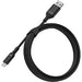 OtterBox Standard - Lightning cable - Lightning male to USB male - 2 m - black - for Apple iPad/iPhone/iPod (Lightning)