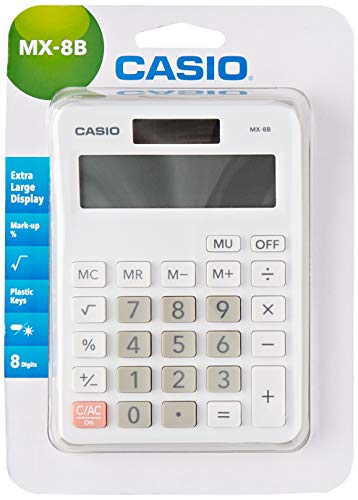 Best Value Casio MX-8B Desk Top Calculator