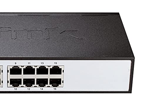 D-Link DES 1016D - Switch - 16 x 10/100 - desktop