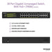 NETGEAR GS324P - Switch - unmanaged - 16 x 10/100/1000 (PoE+) + 8 x 10/100/1000 - desktop, rack-mountable - PoE+ (190 W)