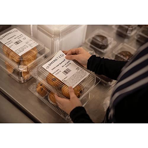 Brother - White - 102 x 152 mm 1700 label(s) (20 roll(s) x 85) die cut labels - for Brother TD-4410D, TD-4420DN, TD-4520DN, TD-4550DNWB, RuggedJet RJ-4230B, RJ-4250WB