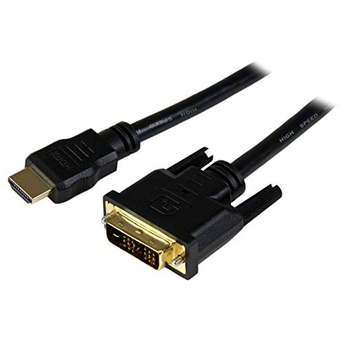 Best Value STARTECH.COM 1.5M HDMI to Dvi-D Cable - HDMI to Dvi Adapter / Converter Cable - 1X Dvi-D Male 1X HDMI Male - Black 1.5 Meters, 5 Ft