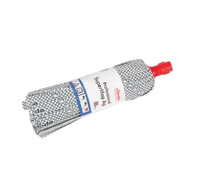 Vileda Prof Suprmop Head Refills Red