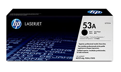Best Value HP Q7553A 53A Original LaserJet Toner Cartridge, Black, Pack of 1
