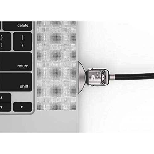 Compulocks MacBook Pro 16-inch Lock Adapter With Keyed Cable Lock - Security slot lock adapter - silver - with keyed cable lock - for Apple MacBook Pro 16" (Late 2019)