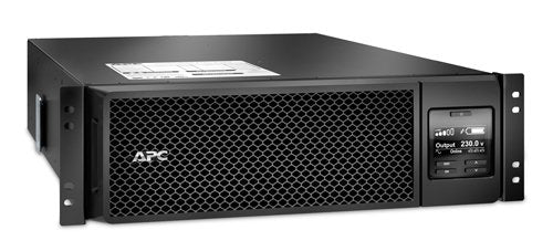 APC Smart-UPS SRT 5000VA RM - UPS (rack-mountable) - AC 230 V - 4500 Watt - 5000 VA - Ethernet 10/100, USB - output connectors: 12 - 3U - black - for P/N: AR2487G, AR3100W, AR3103SP, AR3105SP, AR3105W, AR3106SP, AR3300W, AR3305W, NBWL0356A