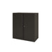 Best Value Bisley Two Door Steel Storage Cupboard Low 1000mm Cupboard with Shelf Black 158423