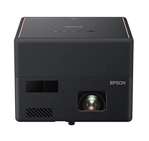 Epson EF-12 - 3LCD projector - portable - 1000 lumens (white) - 1000 lumens (colour) - 16:9 - black