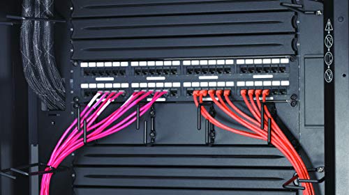 APC Data Distribution Cable, CAT6 UTP CMR 6XRJ-45 Black, 5FT (1.5M)