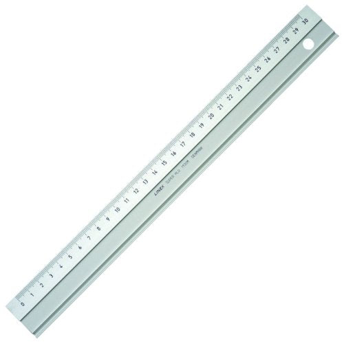 Best Value Linex 30cm Hobby Cutting Ruler - Silver